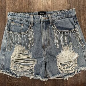 VICI Jean Shorts